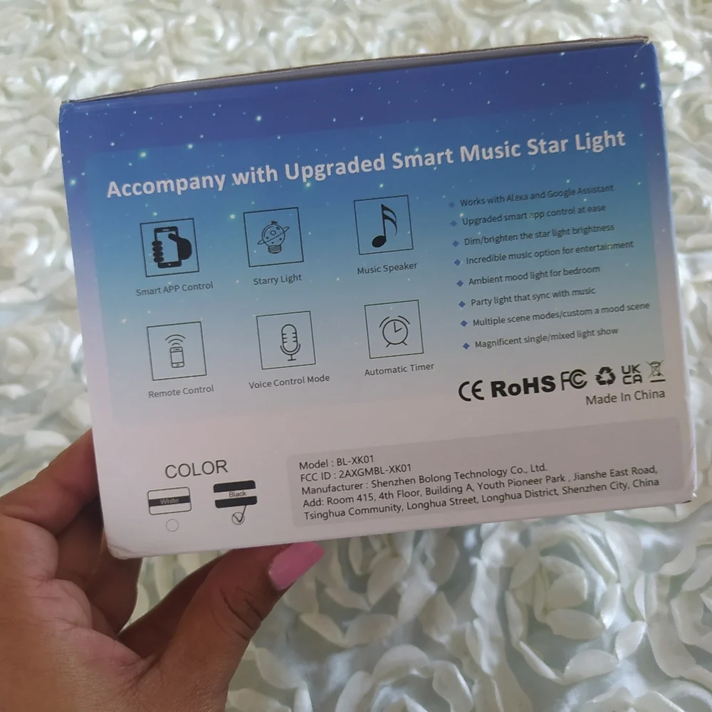 Star projector light